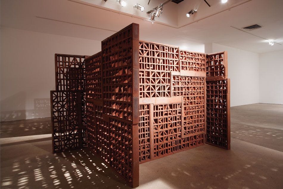 Cristina Iglesias, Still Points of the Turning World Installation view, 2006