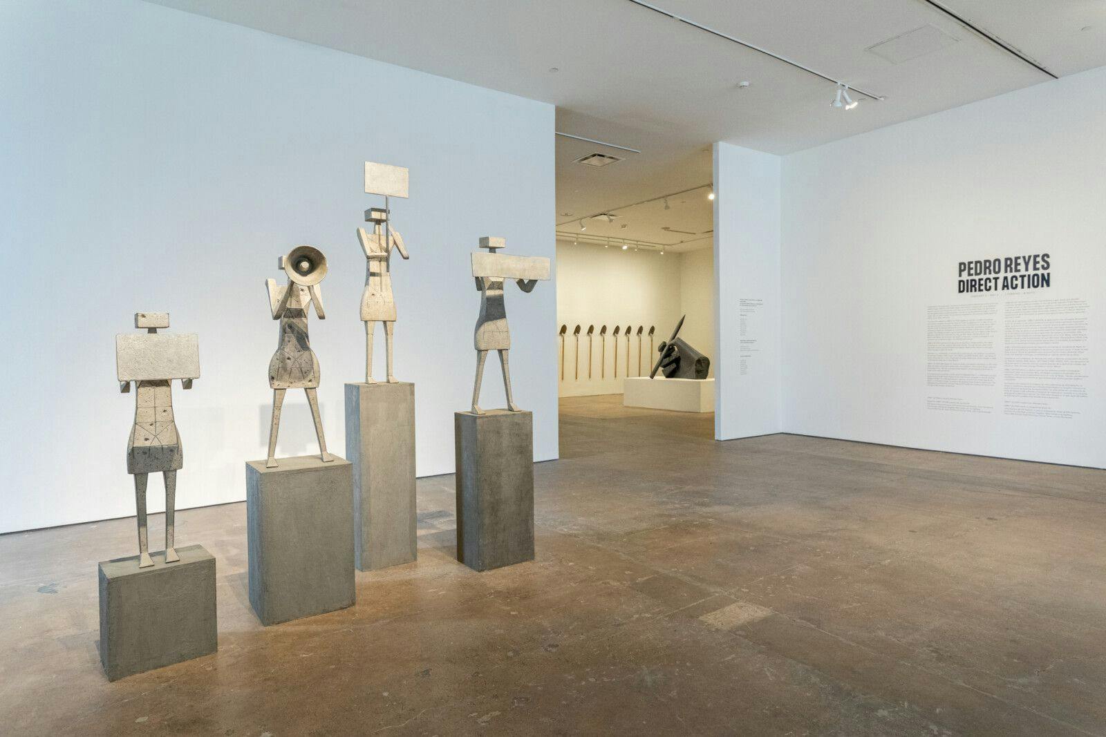 Pedro Reyes, DIRECT ACTION, 2023, Installation view, image courtesy of SITE Santa Fe, photo by Shayla Blatchford-162-HDR