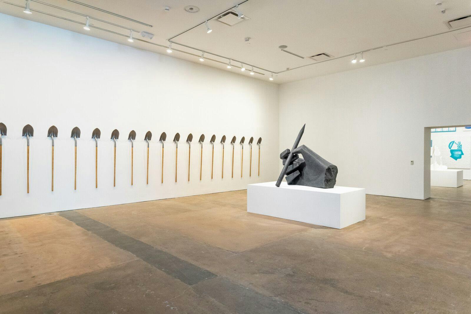 Pedro Reyes, DIRECT ACTION, 2023, Installation view, image courtesy of SITE Santa Fe, photo by Shayla Blatchford-106-HDR