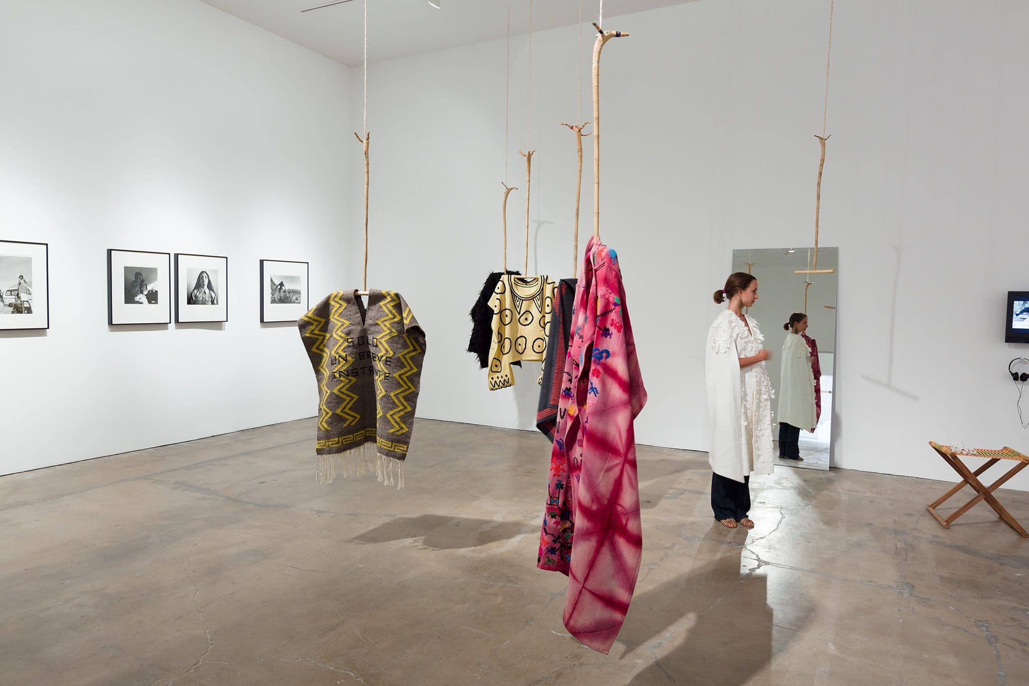 Installation view, Carla Fernández, SITElines.2016 much wider than a line, SITE SANTA FE, 2016. Photo by Eric Swanson