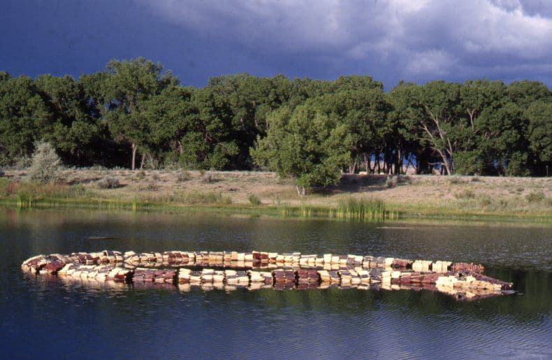 Installation View, 1999 Yolanda Gutierriez The river whispers to us, and the snake hisses